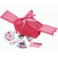Legler Pink Picnic Basket