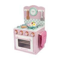 le toy van honeybake oven hob set pink tv303