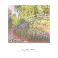 Le Pont Japonais - Bassin aux Nympheas By Claude Monet