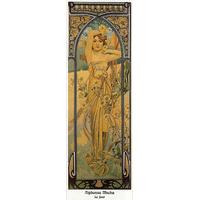Le Matin By Alphonse Mucha