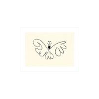 le papillon the butterfly by pablo picasso