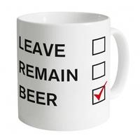 Leave Remain Beer Mug