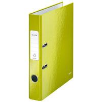Leitz Green Lever Arch File Laminated WOW 180° A4 50mm