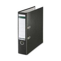 Leitz Lever Arch File Plastic 80mm Spine Foolscap Black Ref 1110-00-95 [Pack 10]