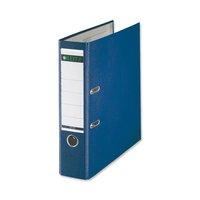 Leitz Lever Arch File Plastic 80mm Spine Foolscap Blue Ref 1110-00-35 [Pack 10]