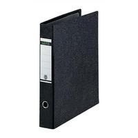 Leitz Board Lever Arch File Upright 77mm Spine A3 Black Ref 1072-00-95 [Pack 2]
