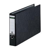 leitz board lever arch file oblong landscape 77mm spine a3 black ref 1 ...