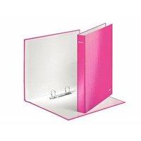 Leitz WOW (A4) Ring Binder 2 D-Ring for 250 Sheets Maxi (Pink) Pack of 10