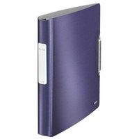 Leitz Active Style SoftClick (A4) 4-D Ring Binder (Titan Blue) Pack of 5