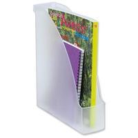 Leitz Plus Magazine File (A4) Extra Capacity (Clear)
