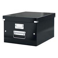 Leitz Click And Store Collapsible (A4) Medium Storage Box (Black)