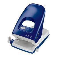 Leitz 5138 NeXXt Series Strong Metal Office Hole Punch (Blue) 40 Sheets of 80g/m2 Paper