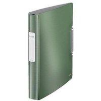 Leitz Active Style SoftClick (A4) 4-D Ring Binder (Celadon Green) Pack of 5