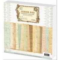 Ledger Paper Stack 12X12 48 Sheets-16 Designs/3 Each 245121