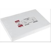 leader a7 greeting cards envelopes 525x725 50pkg white 233457