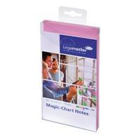 Legamaster Magic Chart Pink Notes 100x200mm With Board Marker 7-159409