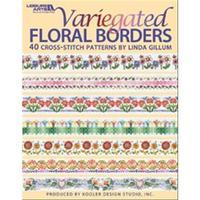 Leisure Arts - Variegated Floral Borders - 40 Cross-Stitch Patterns by Linda Gillum 246446