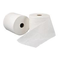 Leonardo 1 Ply White Hand Towel Roll 6 Pack RTW200