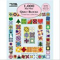 Leisure Arts-1 000 Any-Size Quilt Blocks 246466