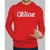 leadz red sweatshirt take ma