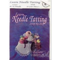 learn needle tatting step by step kit with needle and threader 207844