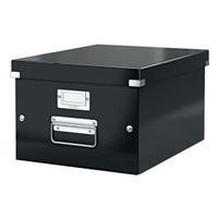Leitz Click and Store Medium Storage Box Black for A4 Documents
