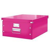 Leitz WOW Click and Store A3 Large Archive Box Pink 60450023