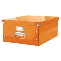 Leitz WOW Click and Store A3 Large Archive Box Orange 60450044