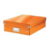 Leitz Click and Store Medium Organiser Box Orange 60580044