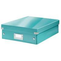 Leitz Click and Store Medium Organiser Box Ice Blue 60580051