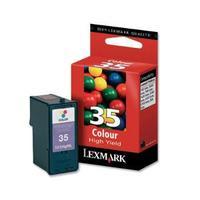 Lexmark No 35 High Yield Colour Print Cartridge 18C0035E