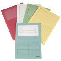 Leitz Window Folder A4 Assorted Pack of 100 3950-99-99