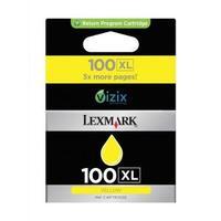 Lexmark 100XL Yellow High Yield Return Program Ink Cartridge 14N1071E