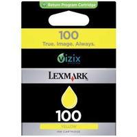 lexmark 100 yellow return program ink cartridge 14n0902e