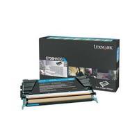 lexmark cyan high yield return program toner cartridge yield 10 000