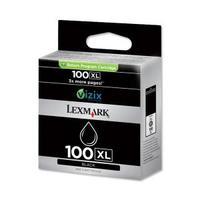 Lexmark 100XL Black High Yield Return Program Ink Cartridges 2 Pack