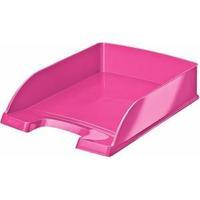 Leitz Plus WOW Letter Tray Metallic Pink 52263023