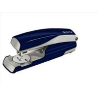 Leitz NeXXt Series WOW Metal Office Stapler 3mm 30 Sheet Metallic Blue