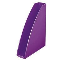 leitz wow magazine file purple 52771062