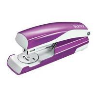 leitz nexxt series wow metal office stapler purple 30 sheets of paper