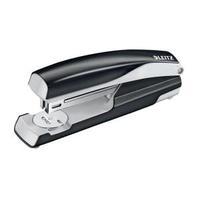 Leitz 5504 Metal Stapler Metallic Black 40 Sheets of 80gsm Paper