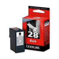 Lexmark No 28 Black Return Program Print Cartridge 18C1428E