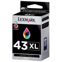 Lexmark No 43XL Colour Print Cartridge 18YX143E