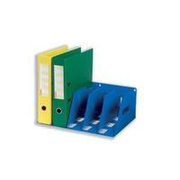 lever arch filing rack portable rigid metal blue lar5blue