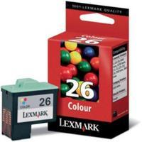 lexmark no 26 colour print cartridge 10n0026e