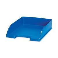 Leitz High Sided Letter Tray Blue 52270035