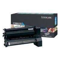 Lexmark C780, C782 Cyan High Yield Return Program Print Cartridge