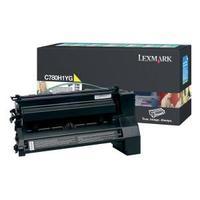 lexmark yellow high yield return program toner cartridge yield 10 000