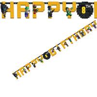 lego batman happy birthday banner