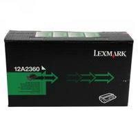 Lexmark Black Reconditioned Toner Cartridge 12A2360